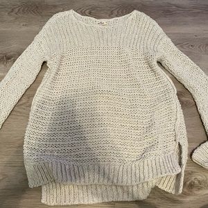 tan sweater